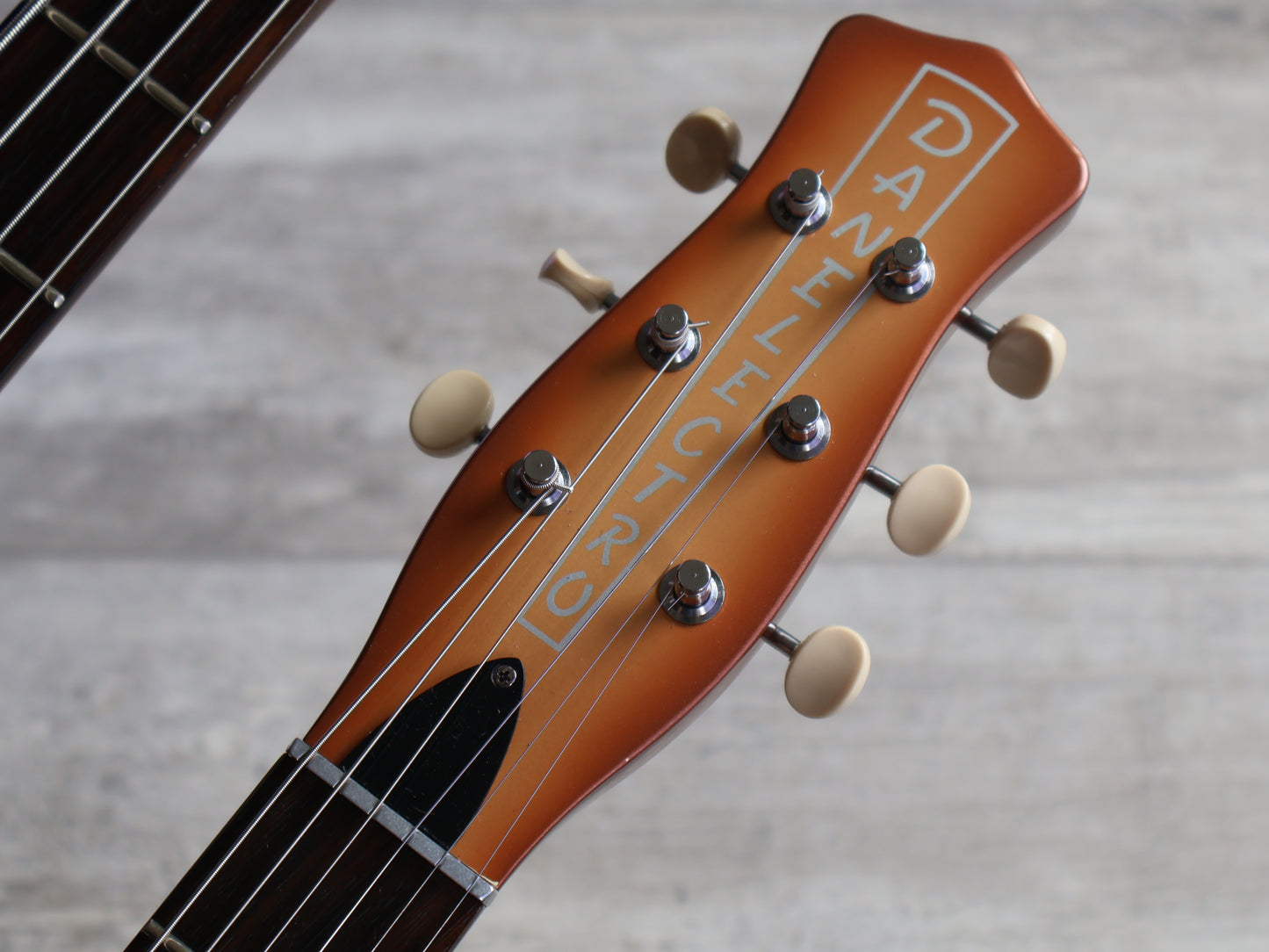 2000's Danelectro DB604 Doubleneck Guitar/Bass (Copper Burst)