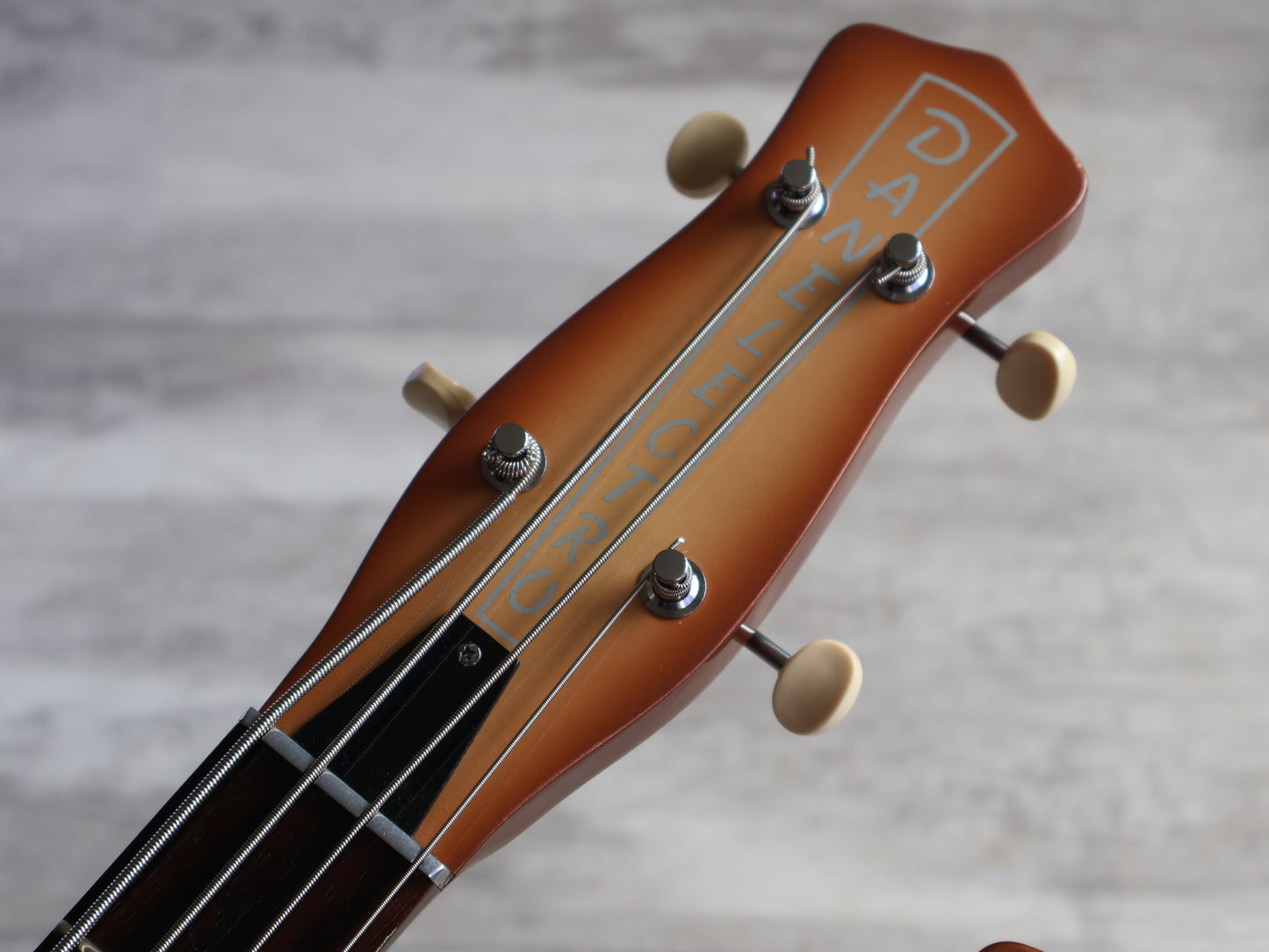 2000's Danelectro DB604 Doubleneck Guitar/Bass (Copper Burst)