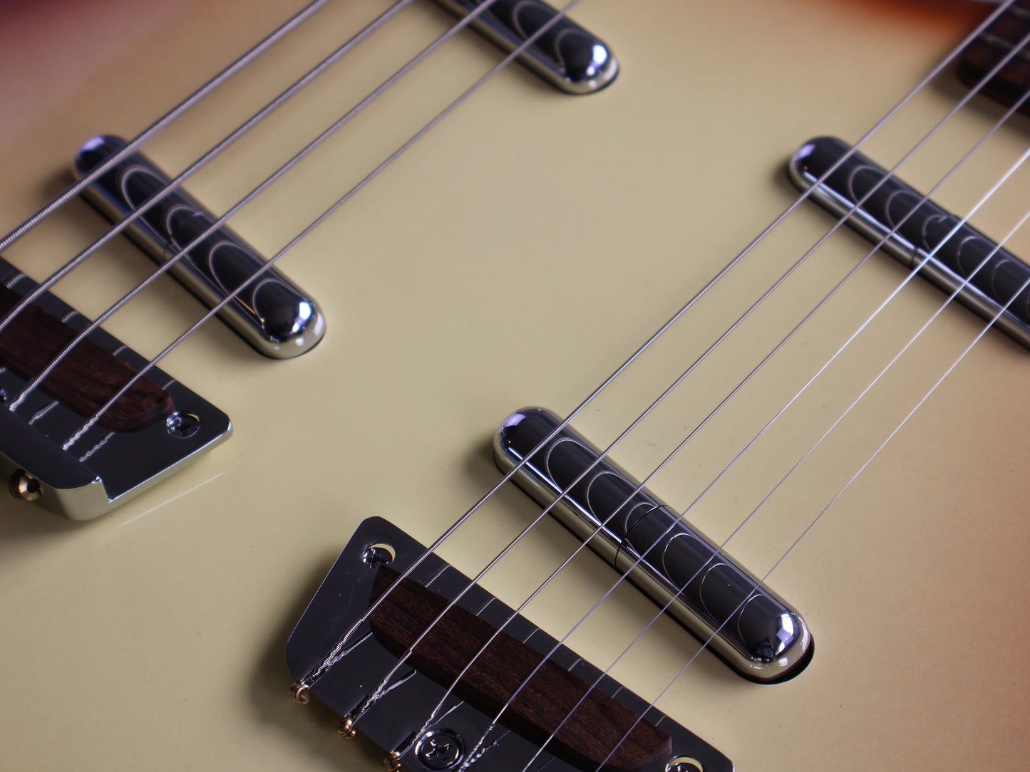 2000's Danelectro DB604 Doubleneck Guitar/Bass (Copper Burst)