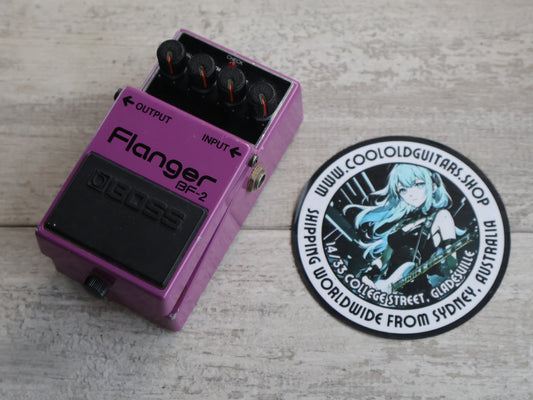 1987 Boss Japan BF-2 Vintage Flanger Pedal