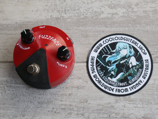 Dunlop FFM2 Germanium Fuzz Face Mini Distortion (Red)