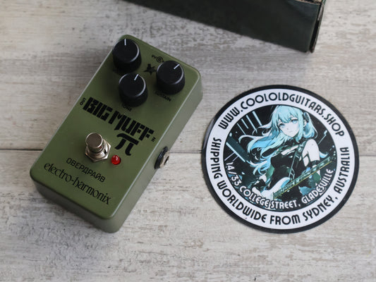 Electro-Harmonix Green Russian Big Muff Fuzz/Distortion/Sustainer