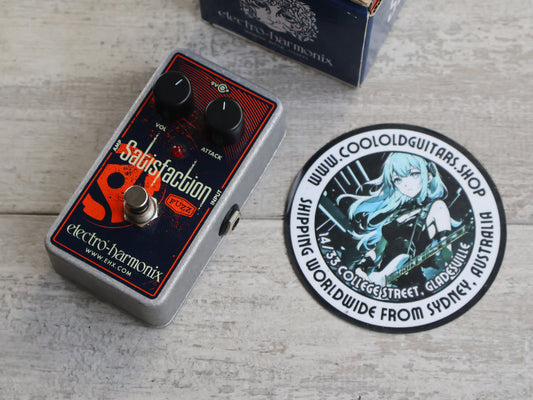 EHX Electro Harmonix Satisfaction Fuzz Pedal