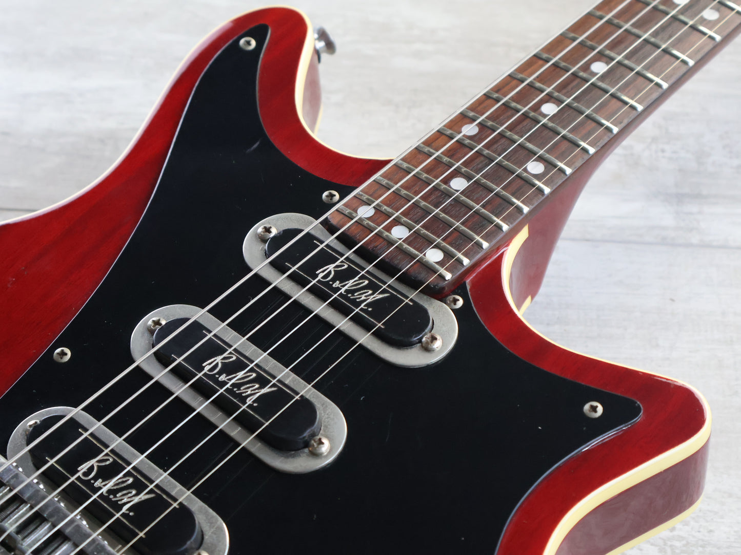 1984 Greco Japan BM-80 Brian May (Queen) Red Special (Red)