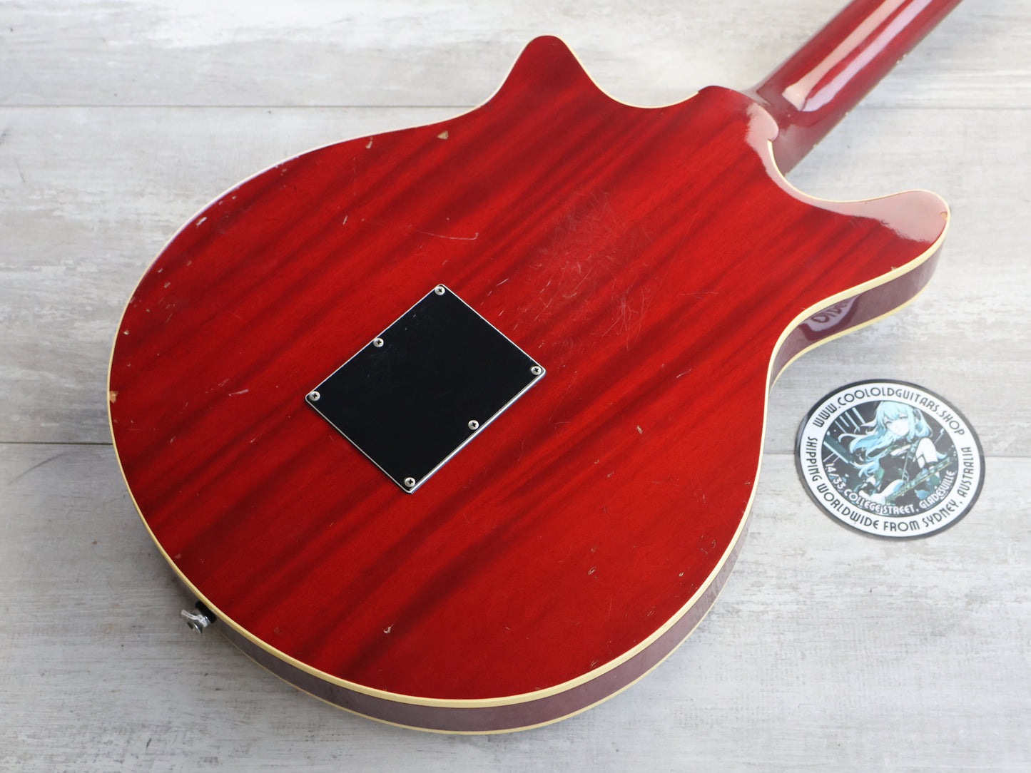 1984 Greco Japan BM-80 Brian May (Queen) Red Special (Red)