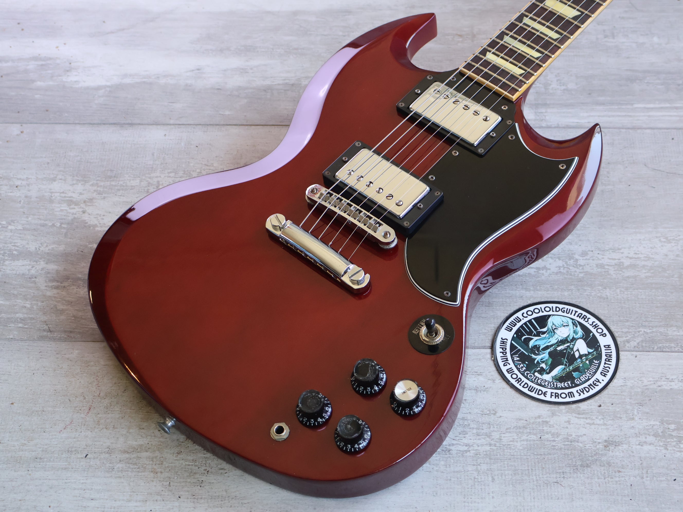 1990 Orville (Gibson) Japan SG-65 '62 Reissue SG Double Cutaway