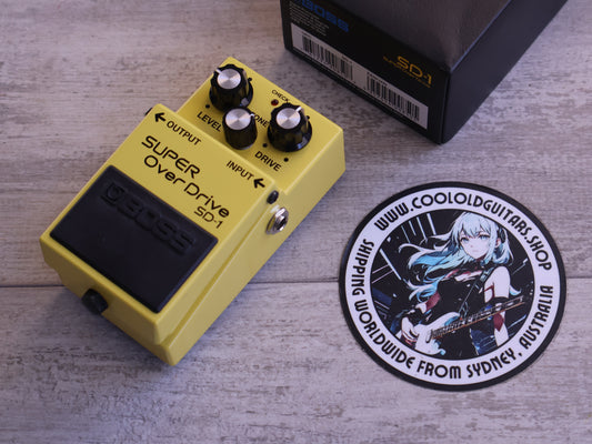 Boss SD-1 Overdrive Effects Pedal