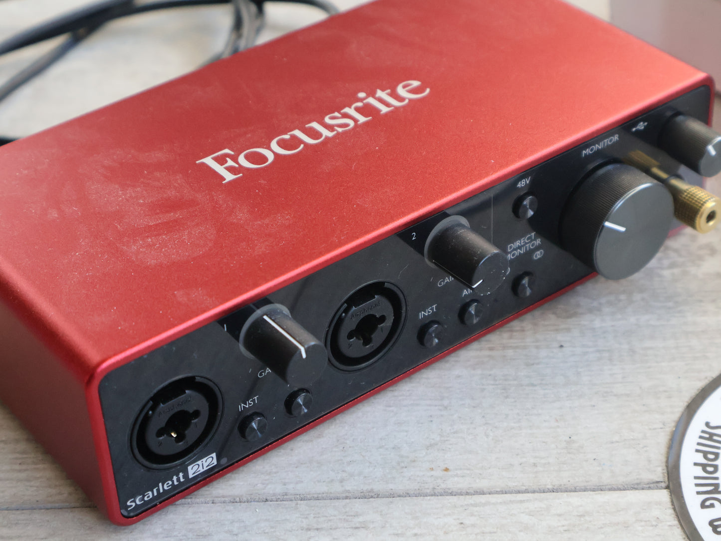 Focusrite Scarlett 2i2 4th Gen USB Audio Interface