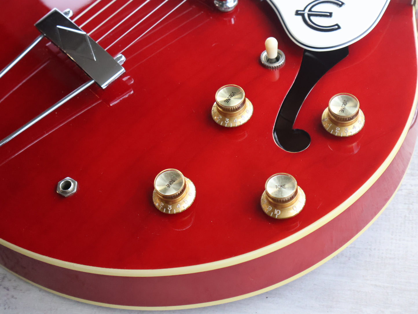 2001 Epiphone Casino Hollowbody Reissue - Paul McCartney (Cherry Red)