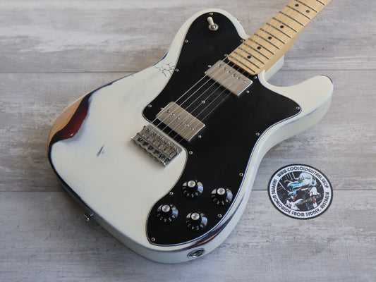 Fender Mexican Telecaster Deluxe w/P90 and Burstbucker (Refinished)