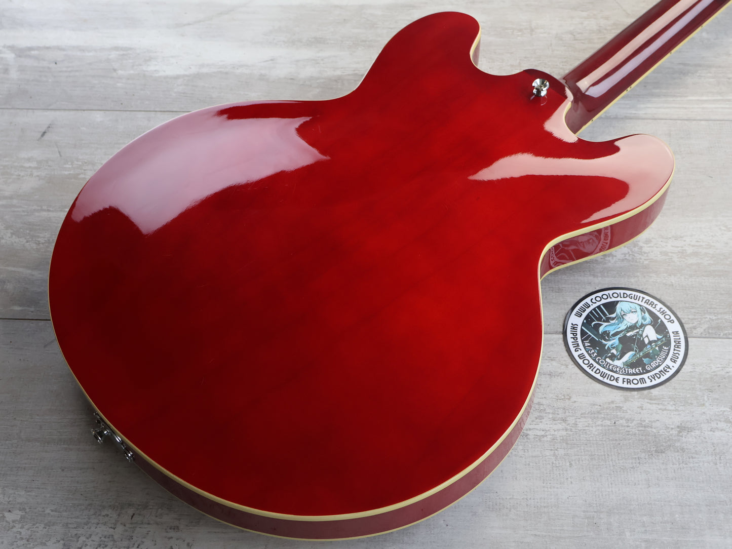 2001 Epiphone Casino Hollowbody Reissue - Paul McCartney (Cherry Red)