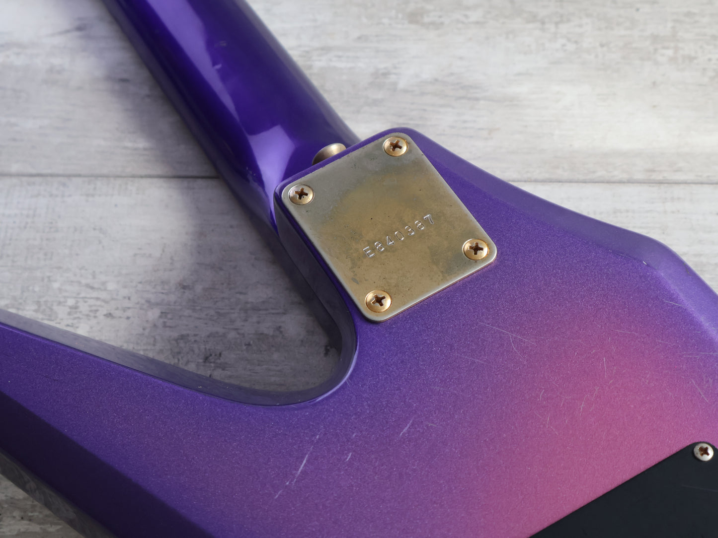 1984 Greco Japan GTX-55 "Tusk" Explorer (Purple Burst)