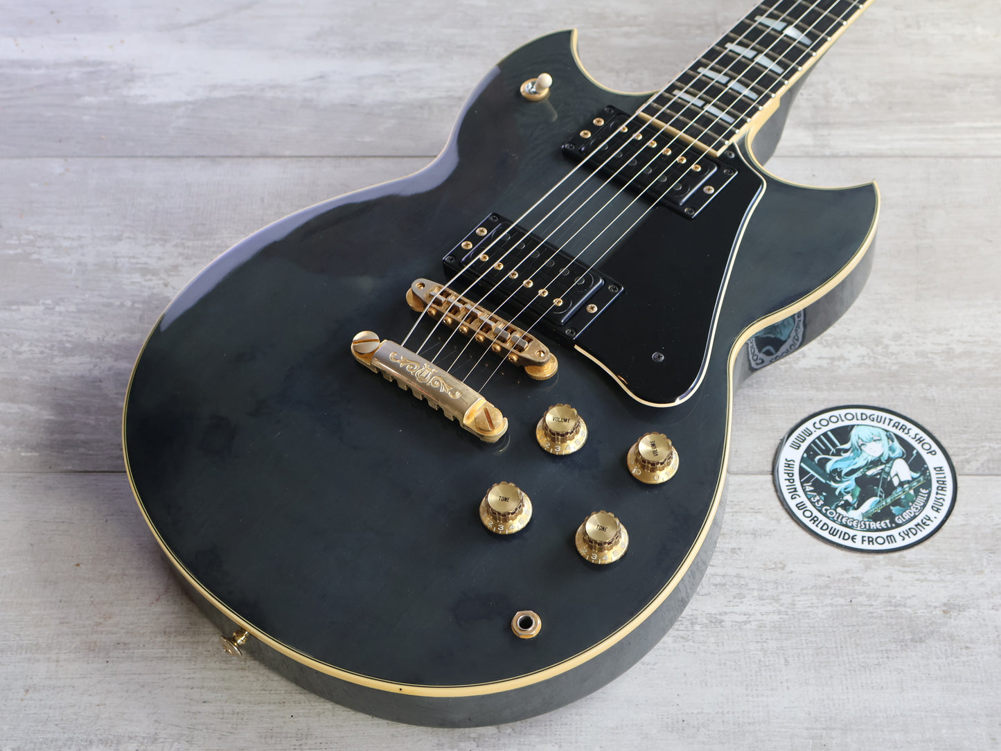 1984 Yamaha Japan SG-1000N Double Cutaway (Indigo Blue)