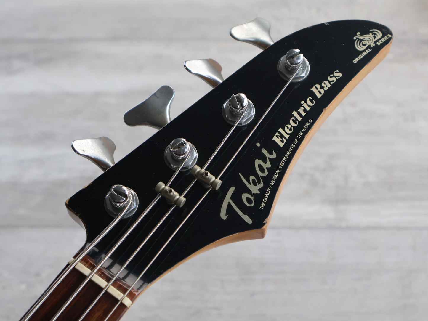 1983 Tokai Japan MBX-55 "Original Series" Medium Scale Bass (Black)