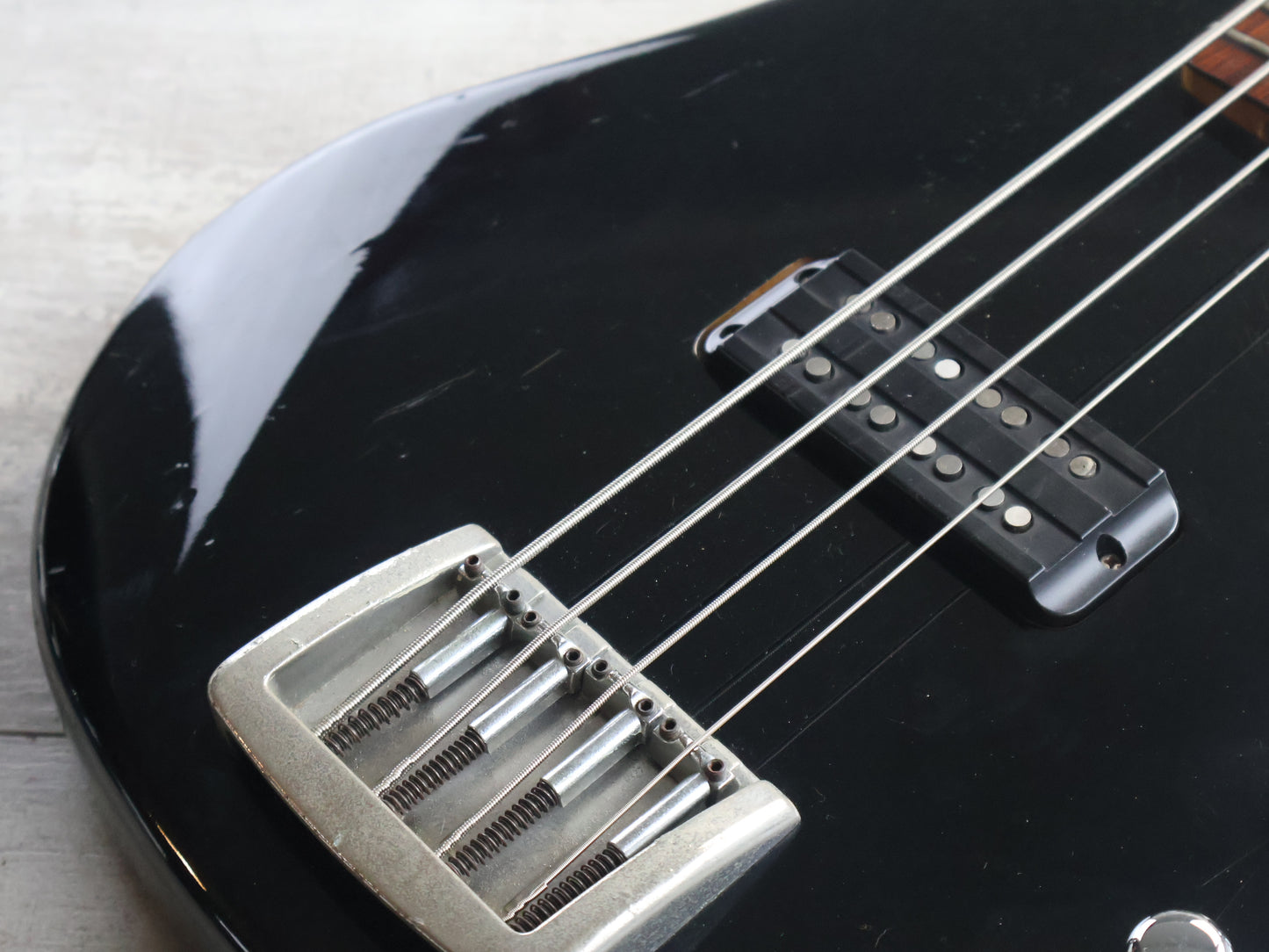 1983 Tokai Japan MBX-55 "Original Series" Medium Scale Bass (Black)