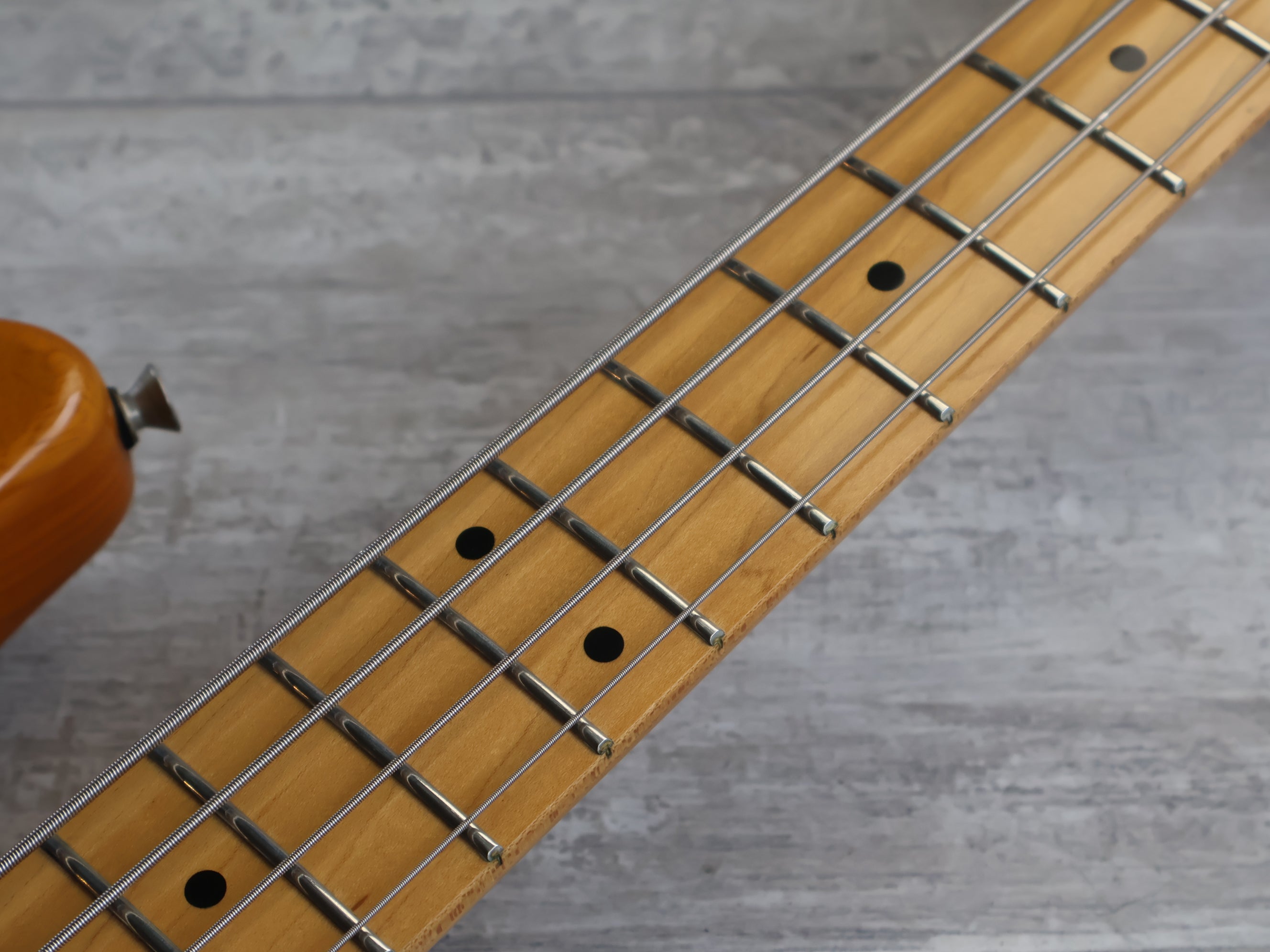 1997 Ibanez Japan ATK300 Bass Guitar (Natural) – Cool Old Guitars