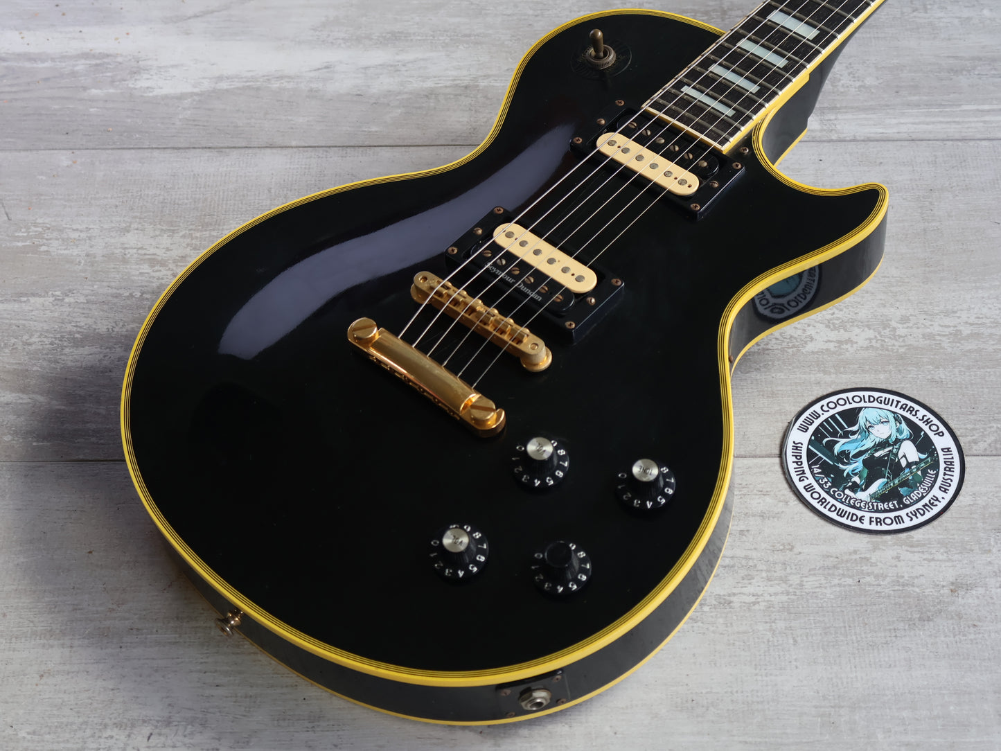 2019 Navigator (by ESP Japan) N-LP-CTM Les Paul Custom (Ebony)