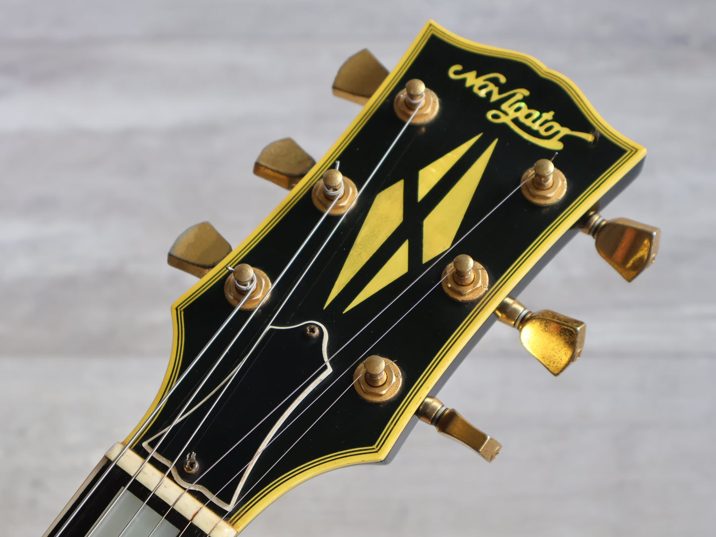 2019 Navigator (by ESP Japan) N-LP-CTM Les Paul Custom (Ebony)