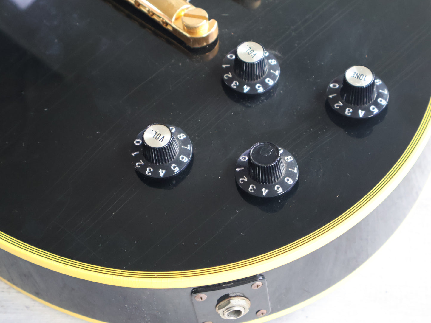 2019 Navigator (by ESP Japan) N-LP-CTM Les Paul Custom (Ebony)