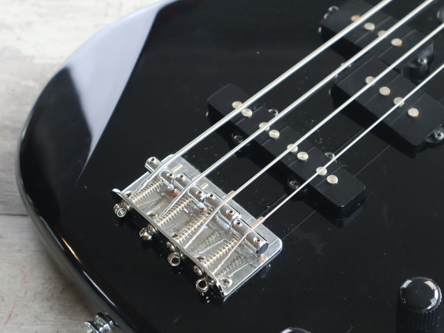 1990's Yamaha RBS MS200 PJ Medium Scale Bass (Black)