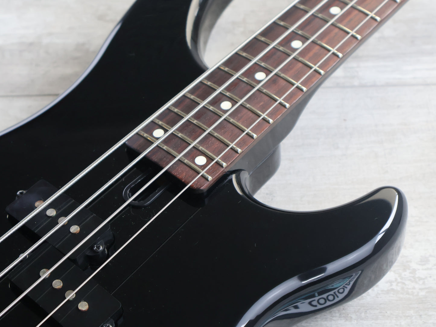 1990's Yamaha RBS MS200 PJ Medium Scale Bass (Black)