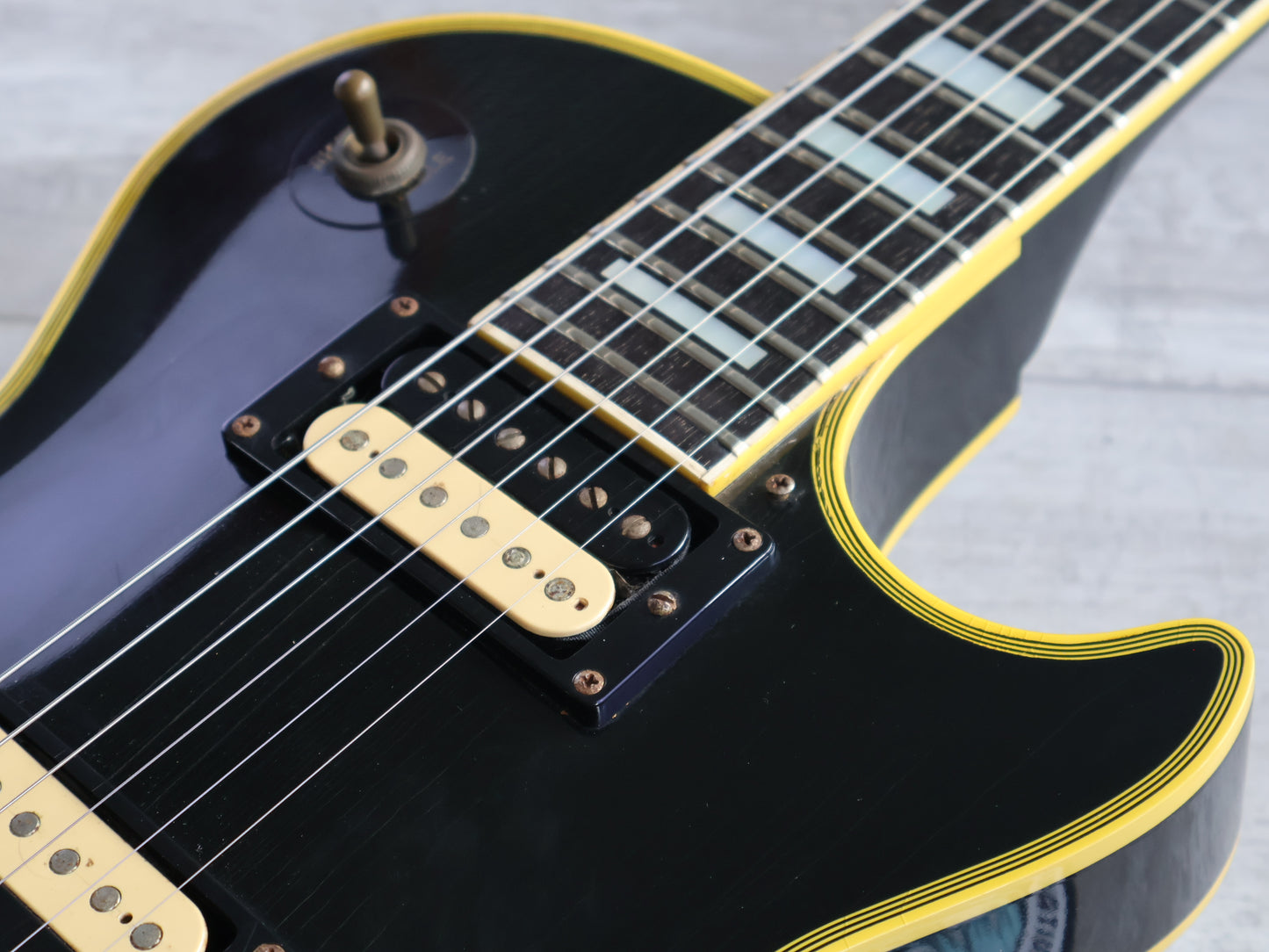 2019 Navigator (by ESP Japan) N-LP-CTM Les Paul Custom (Ebony)