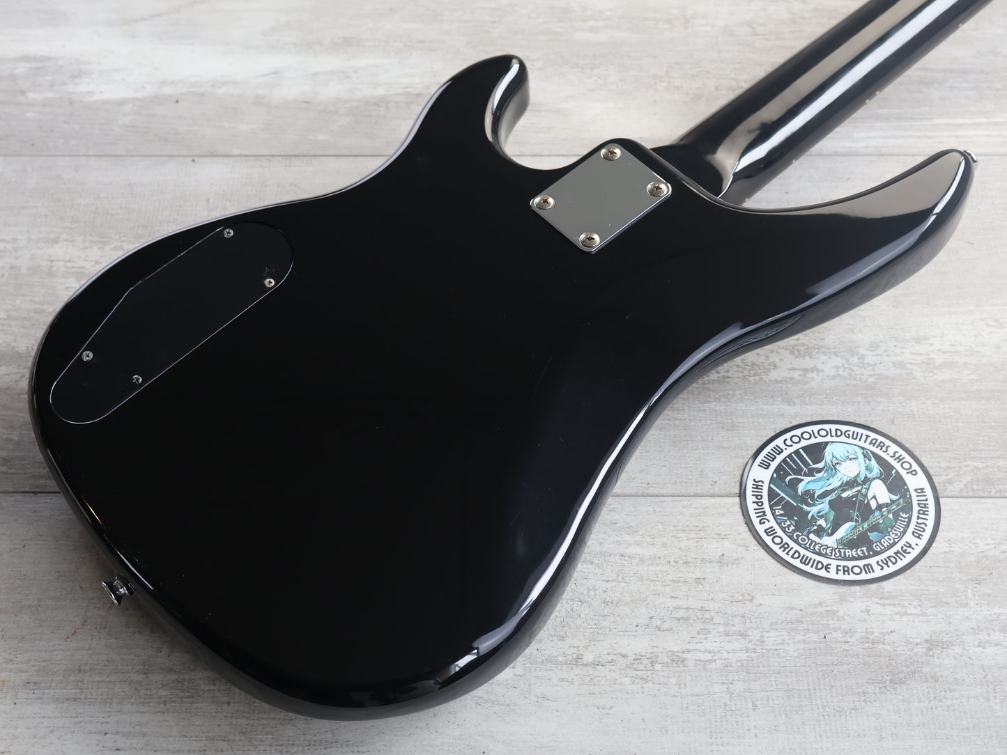 1990's Yamaha RBS MS200 PJ Medium Scale Bass (Black)