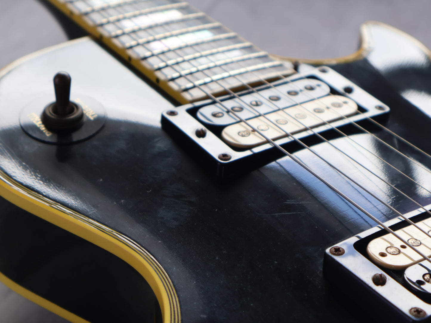 2019 Navigator (by ESP Japan) N-LP-CTM Les Paul Custom (Ebony)