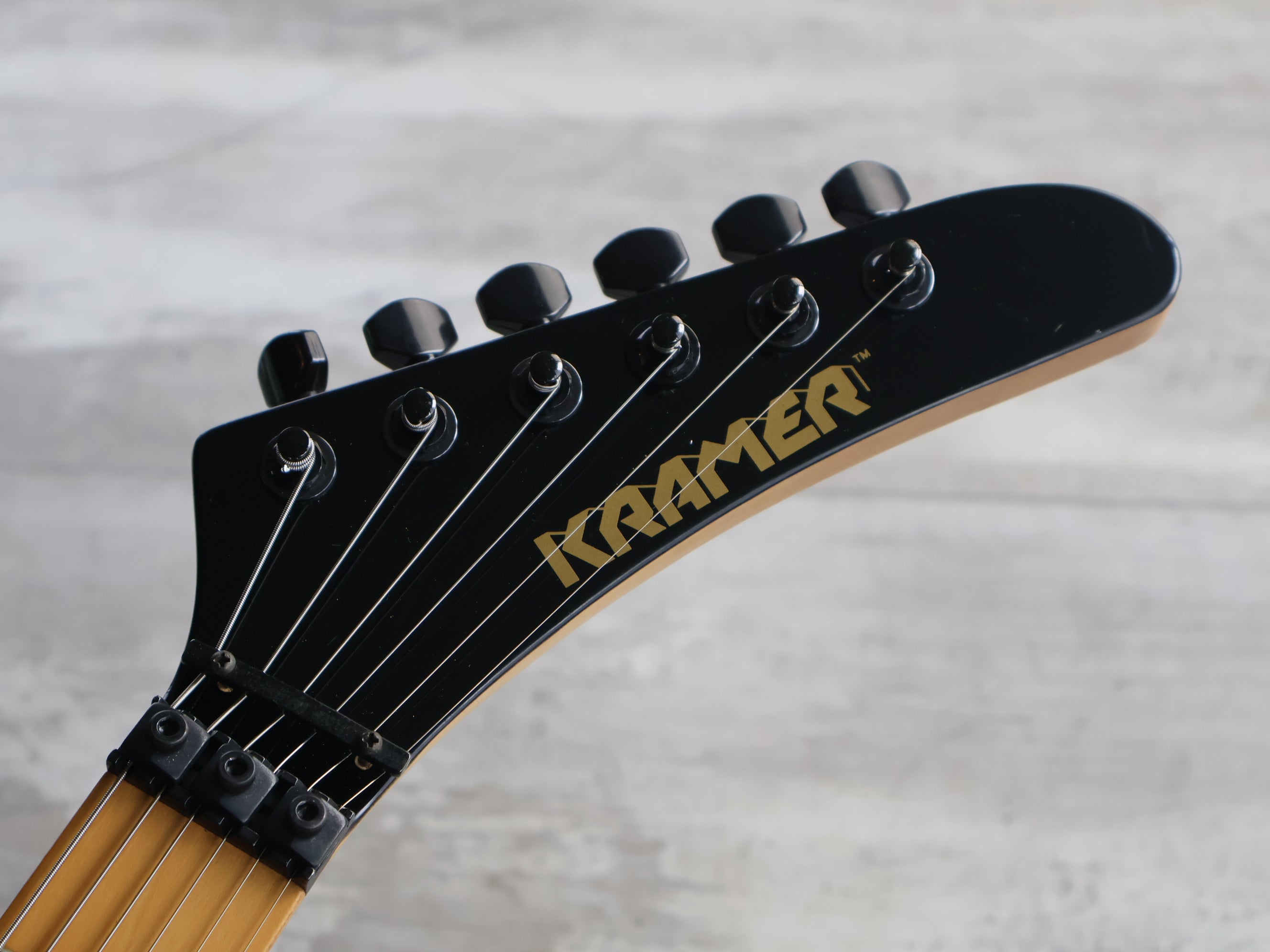 1990 Kramer (by ESP Japan) MK-II B HH Superstrat (Black) – Cool