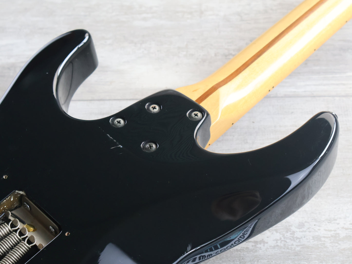 1990 Kramer (by ESP Japan) MK-II B HH Superstrat (Black)