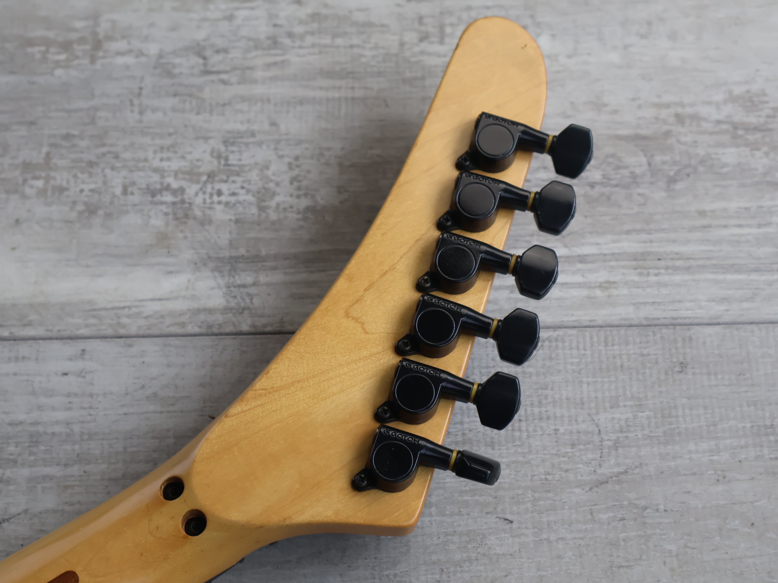 1990 Kramer (by ESP Japan) MK-II B HH Superstrat (Black) – Cool
