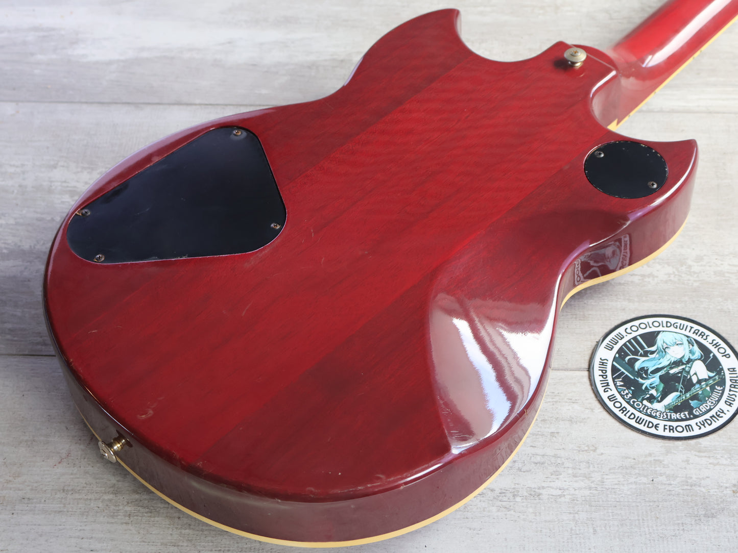 1981 Yamaha Japan SG-1000 Double Cutaway (Cherry Sunburst)