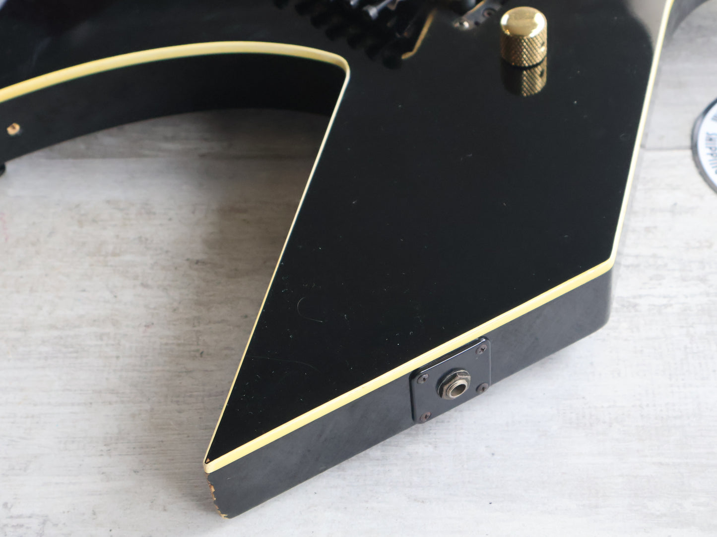 1986 BC Rich Japan WG-13BK Warlock (Black)