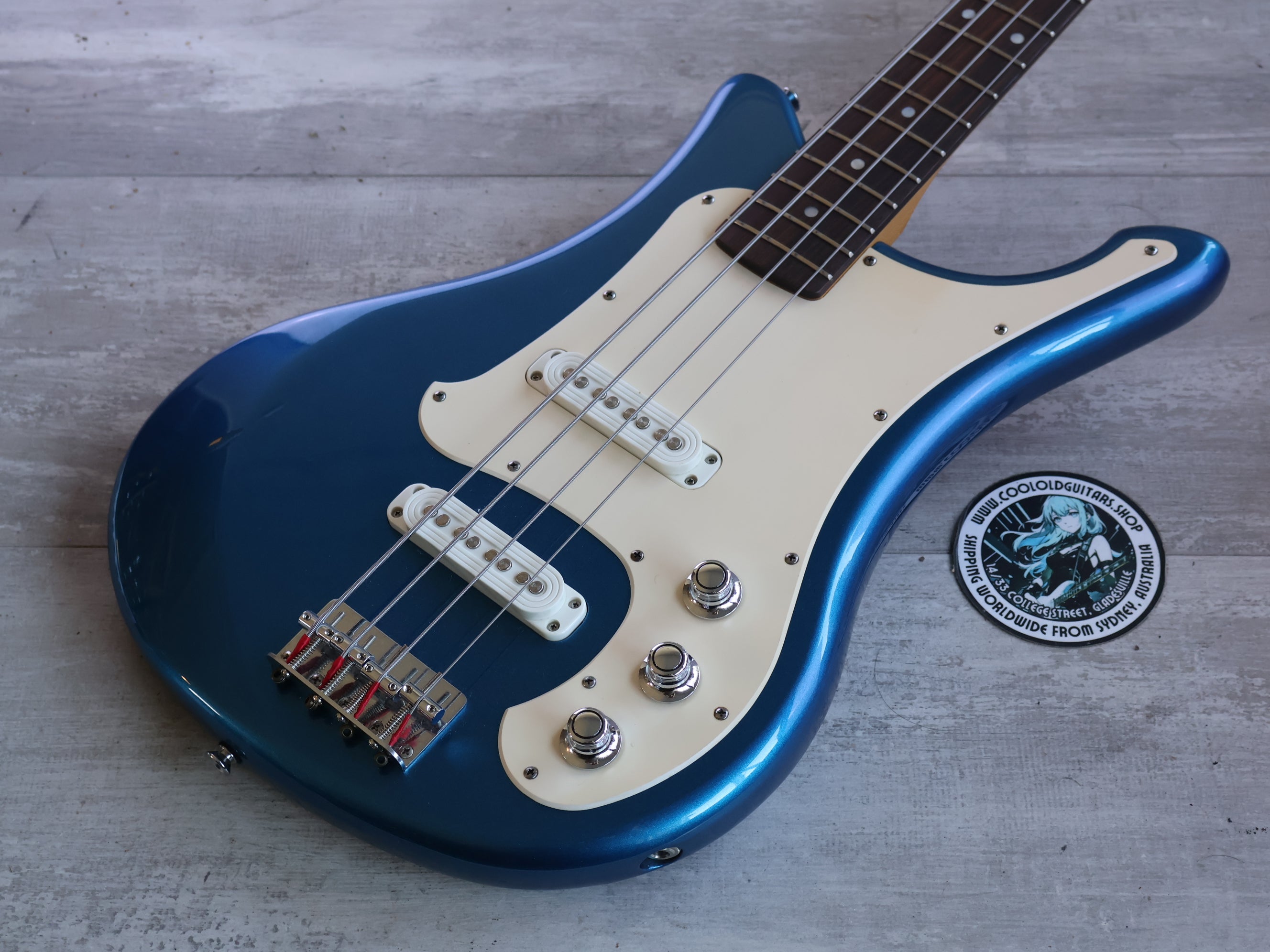 2000's Yamaha SBV-500 Samurai Bass (Shelby Blue) – Cool Old Guitars