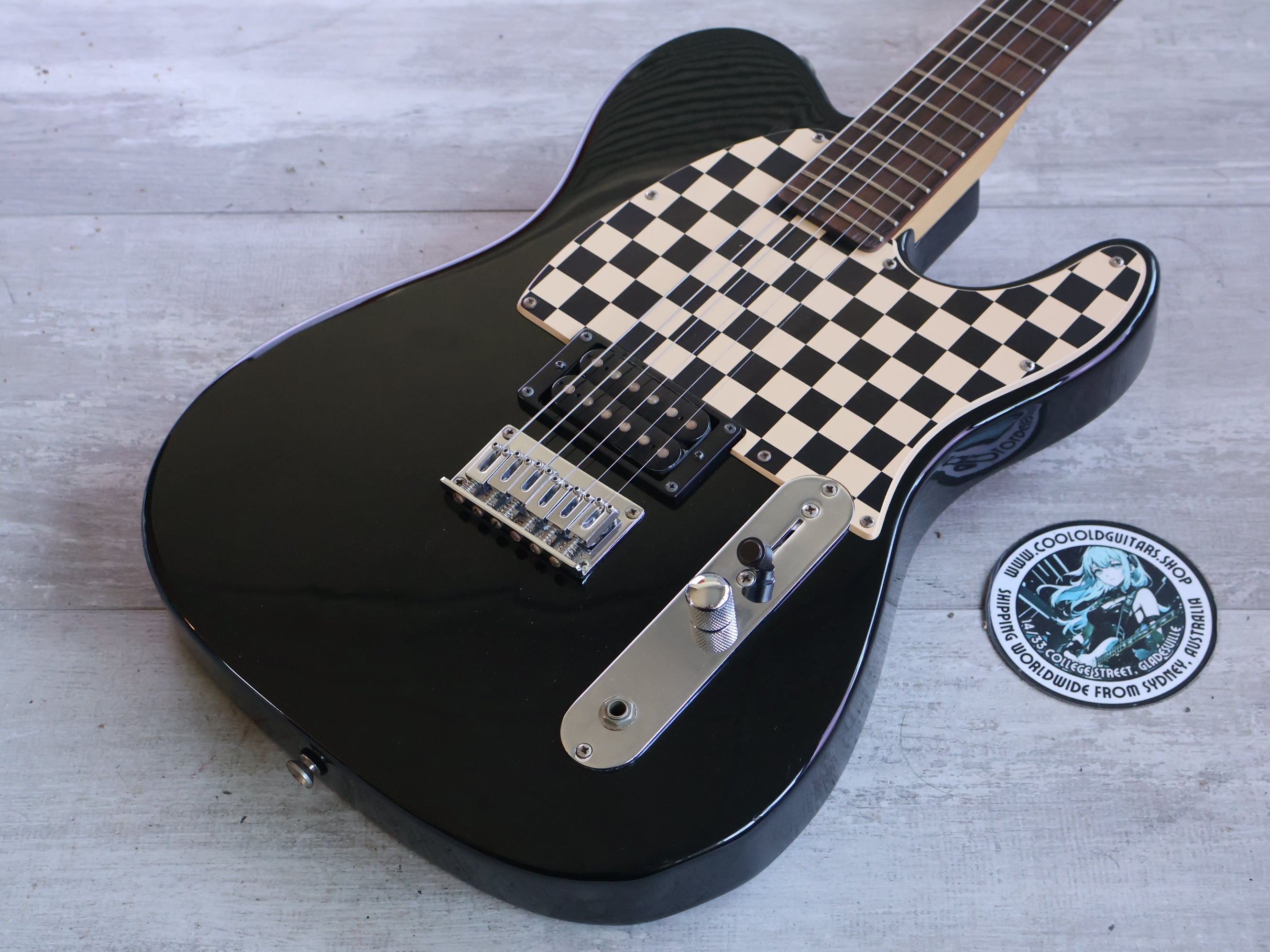2007 Squier by Fender Avril Lavigne Signature Telecaster (Black