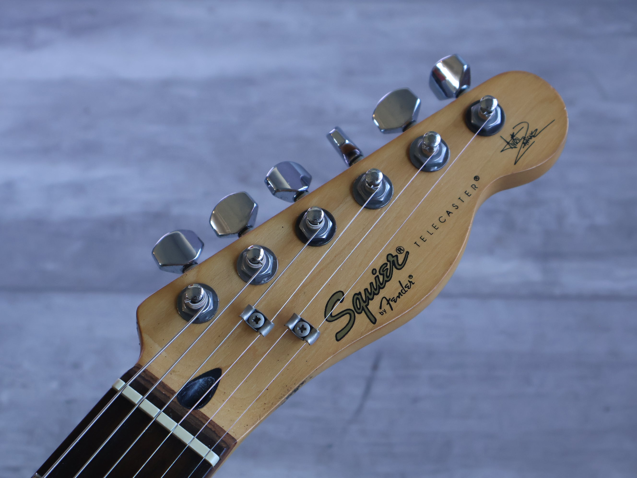 2007 Squier by Fender Avril Lavigne Signature Telecaster (Black
