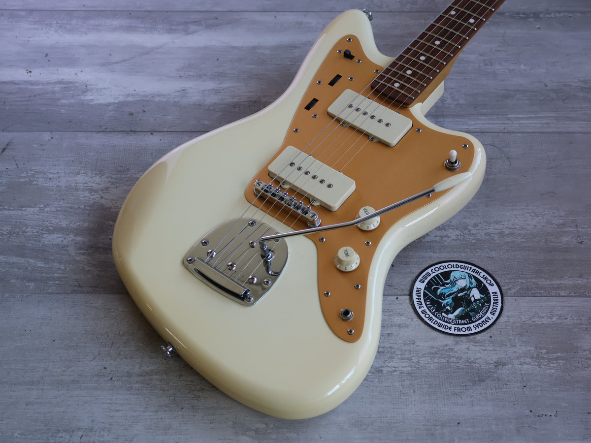 2016 Squier "J Mascis" Jazzmaster w/Rosewood Fingerboard (Vintage White/Gold)