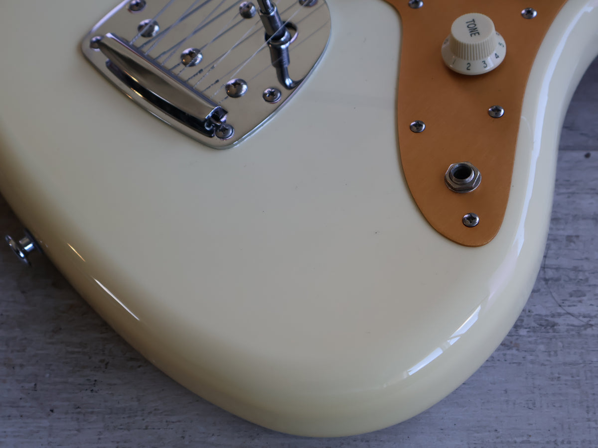 2016 Squier "J Mascis" Jazzmaster w/Rosewood Fingerboard (Vintage White/Gold)