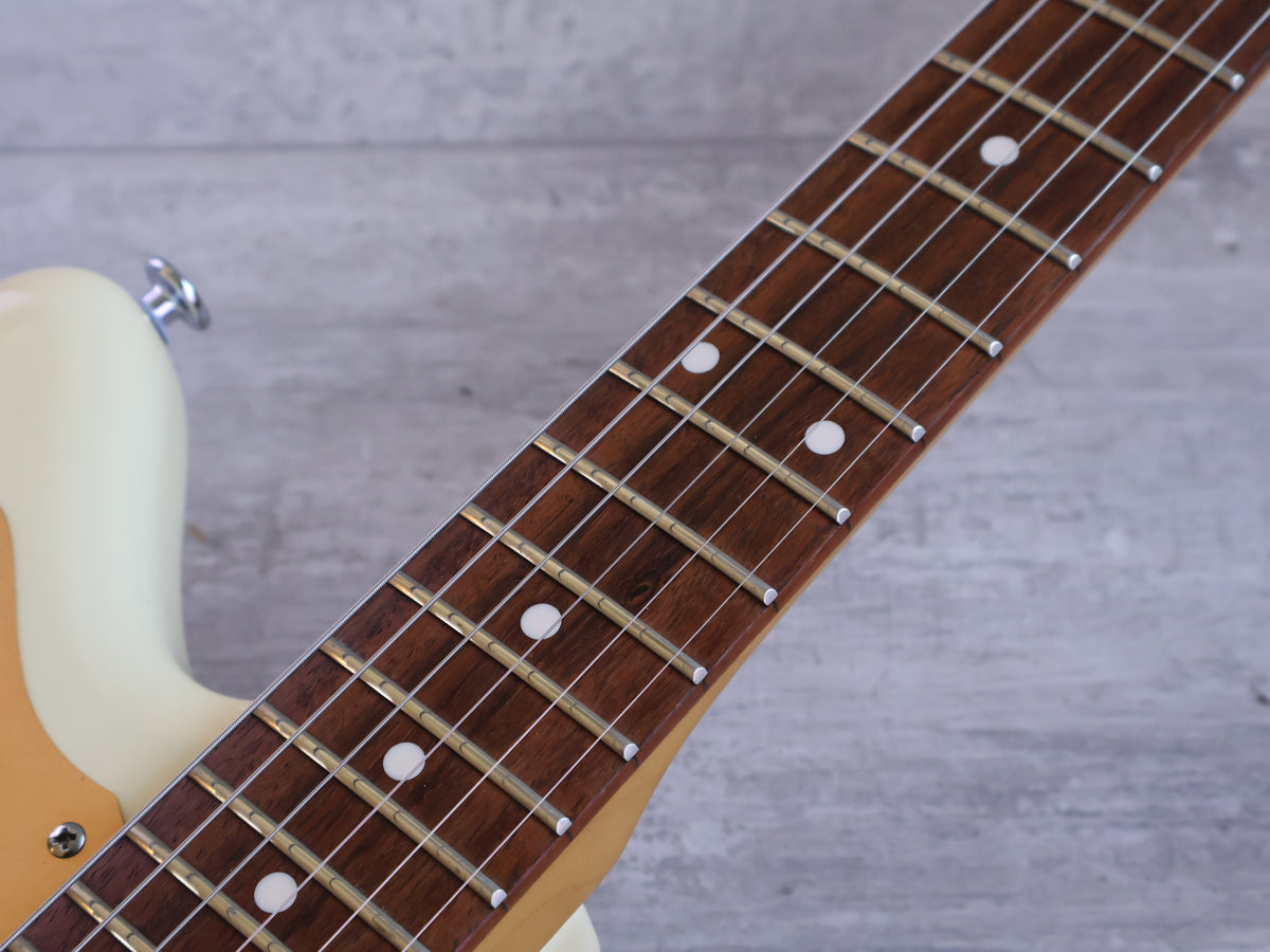 2016 Squier "J Mascis" Jazzmaster w/Rosewood Fingerboard (Vintage White/Gold)