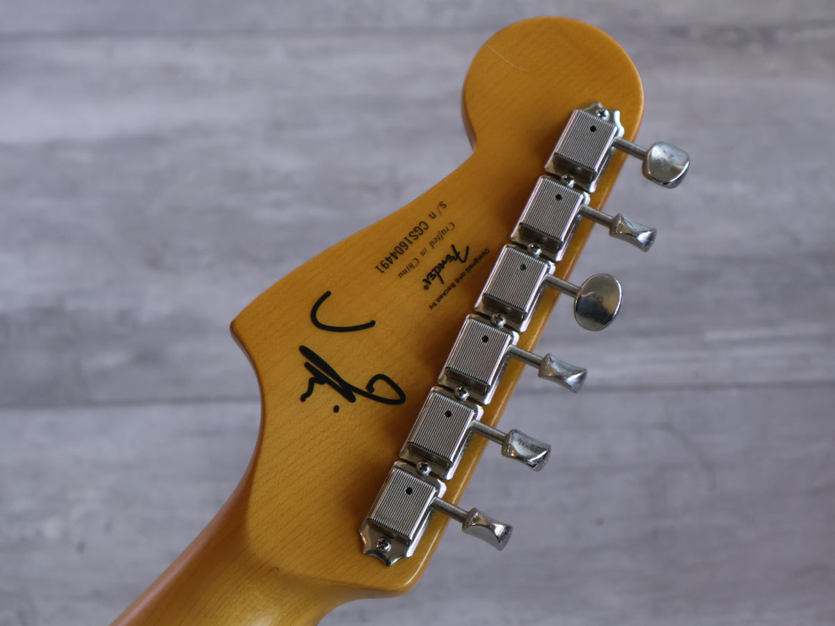 2016 Squier "J Mascis" Jazzmaster w/Rosewood Fingerboard (Vintage White/Gold)