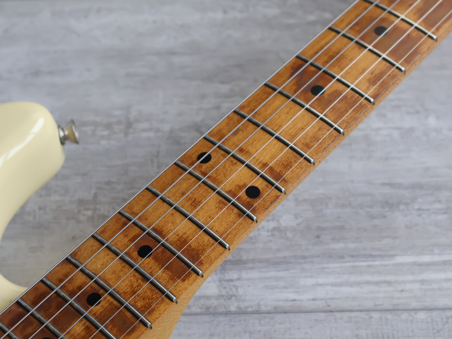 1986 Fender Japan ST-456 "E Series" Stratocaster (Vintage White)