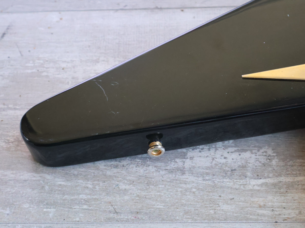 1999 Epiphone Korea '58 "Korina" Reissue Flying V (Black)