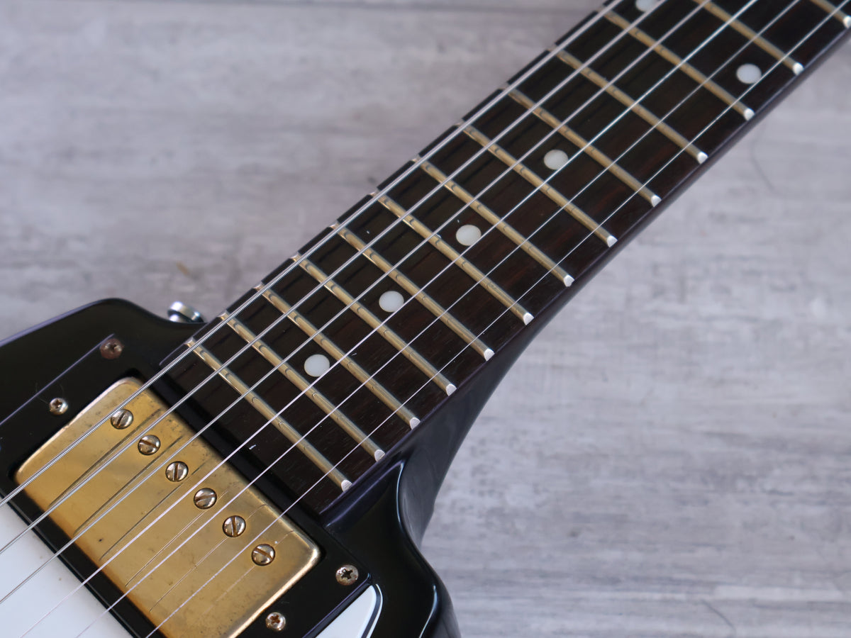 1999 Epiphone Korea '58 "Korina" Reissue Flying V (Black)