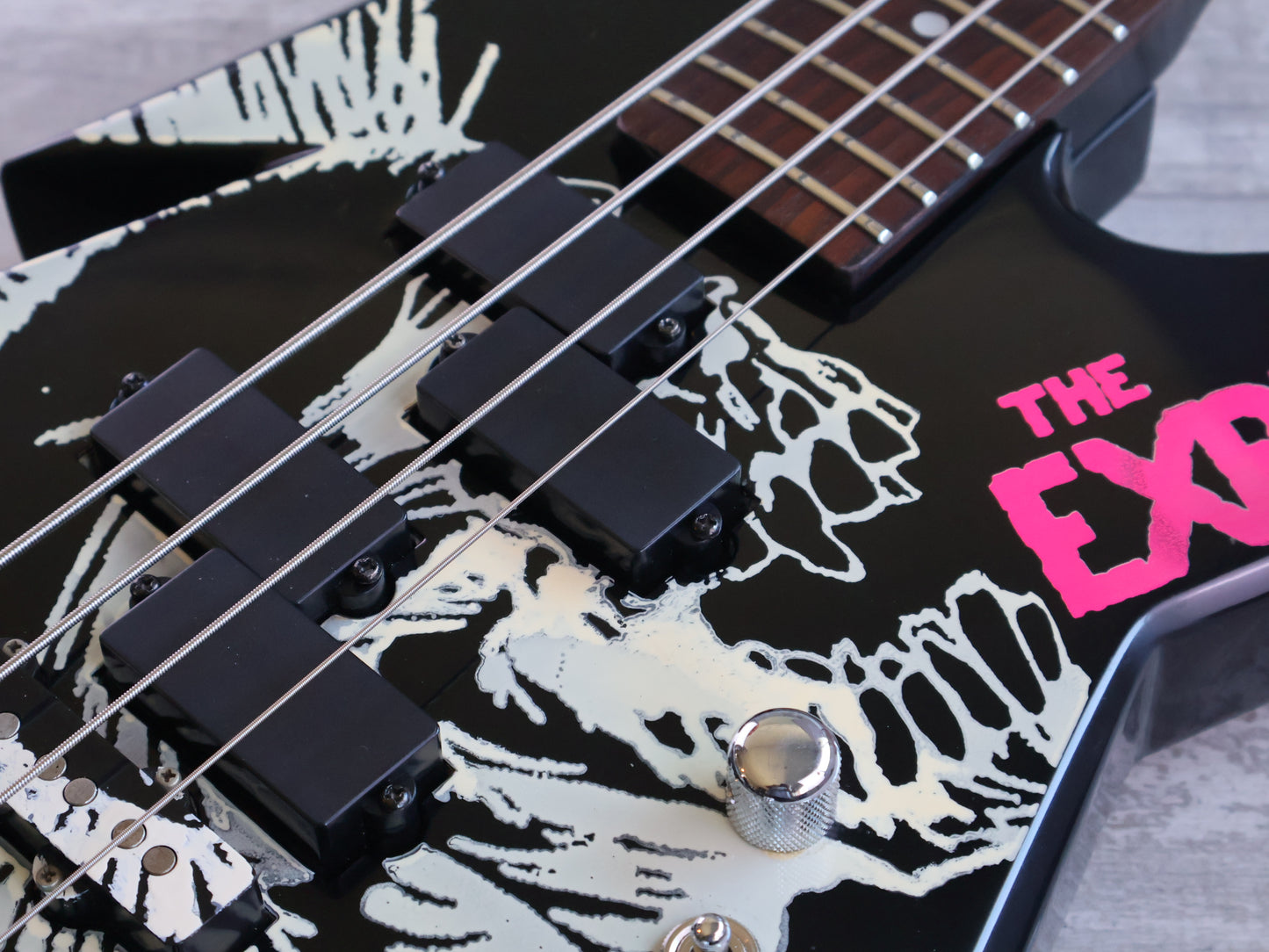 1990's BC Rich Japan IB-907 Ironbird Bass (The Exploited)