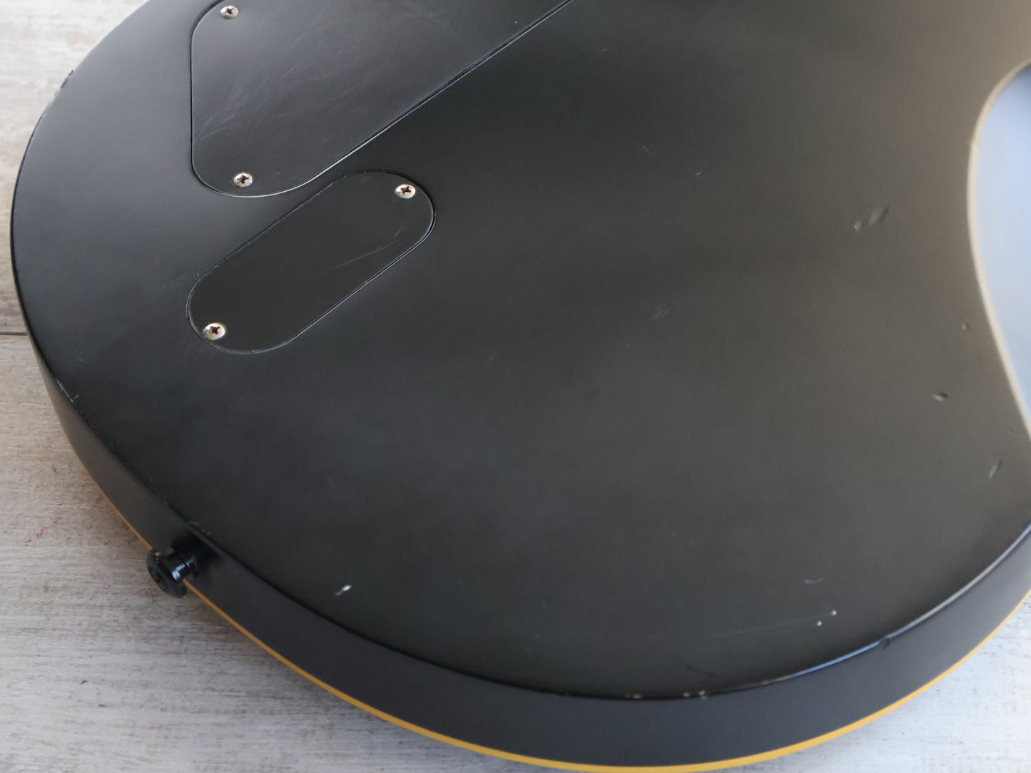 2010 LTD Korea (by ESP) EC-1000 Deluxe Eclipse Single Cutaway (Vintage Black)