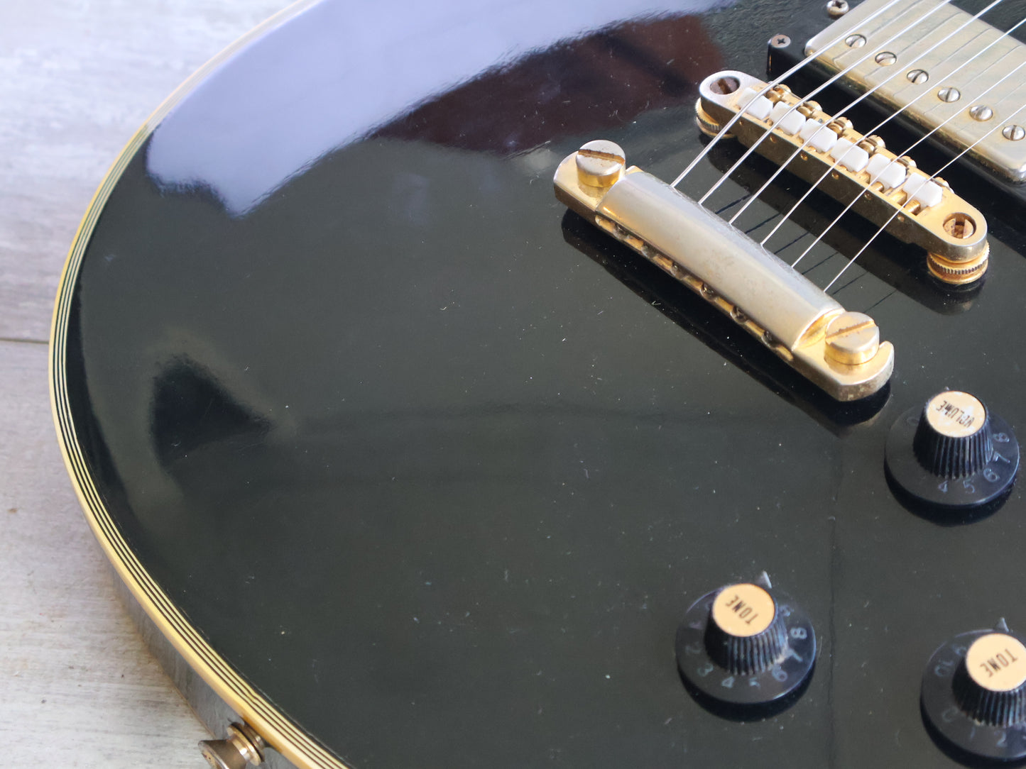 1970's Roje (Zen-On) Japan Les Paul Custom (Ebony)