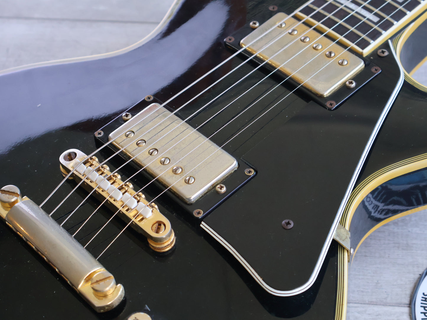 1970's Roje (Zen-On) Japan Les Paul Custom (Ebony)