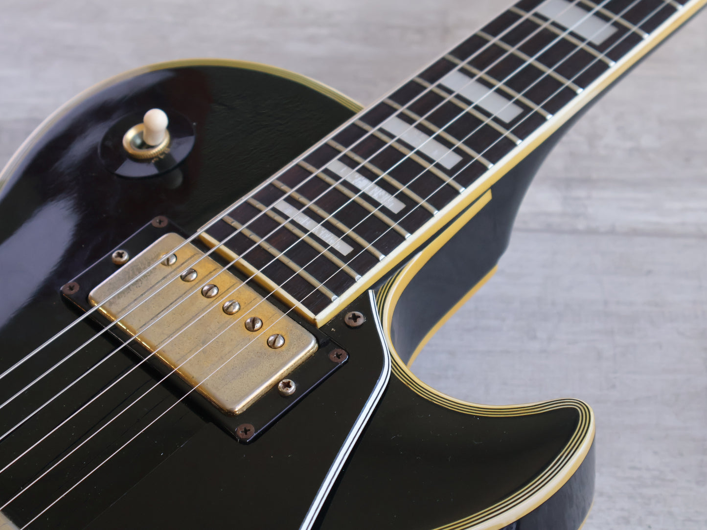 1970's Roje (Zen-On) Japan Les Paul Custom (Ebony)