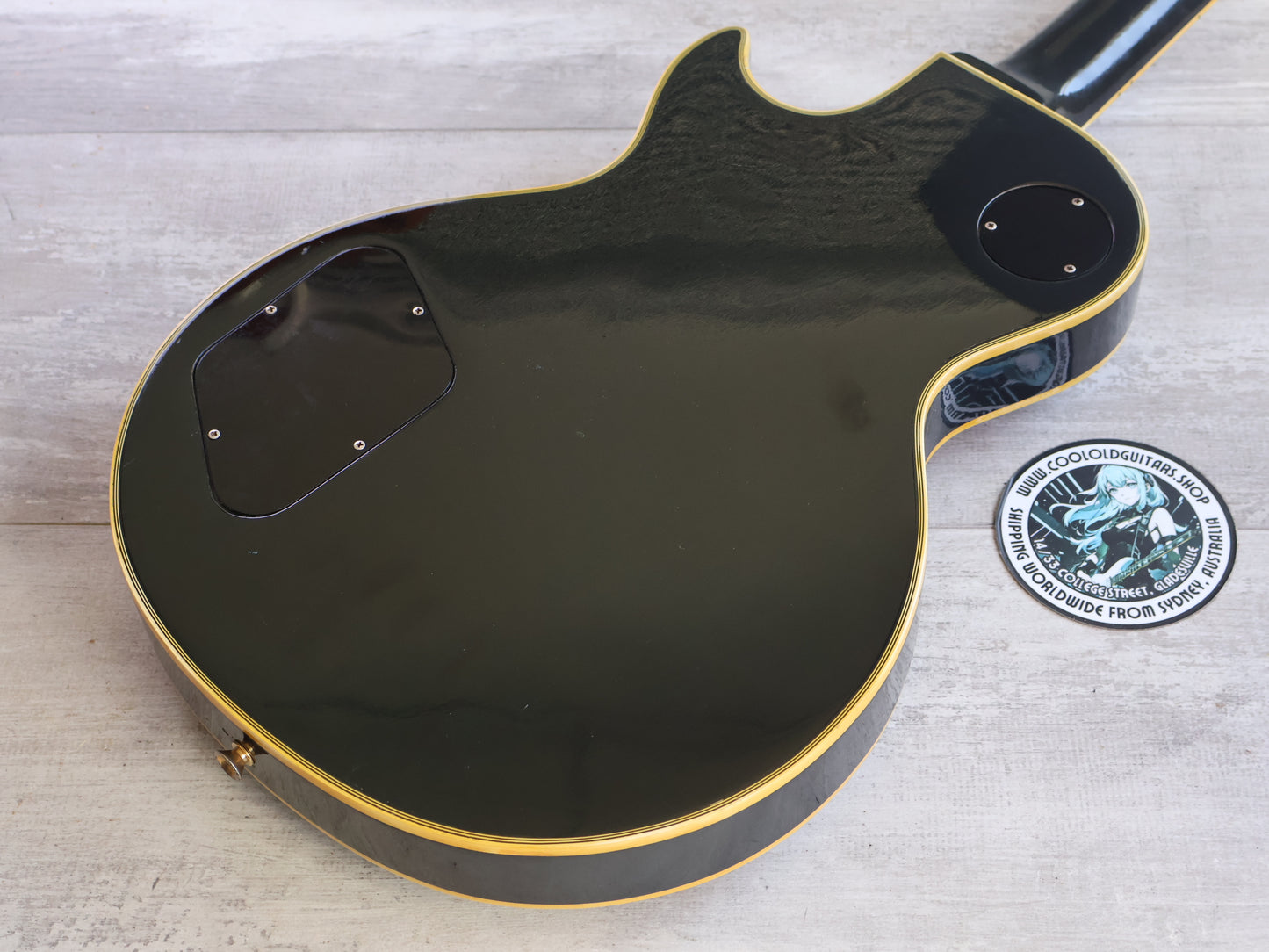 1970's Roje (Zen-On) Japan Les Paul Custom (Ebony)