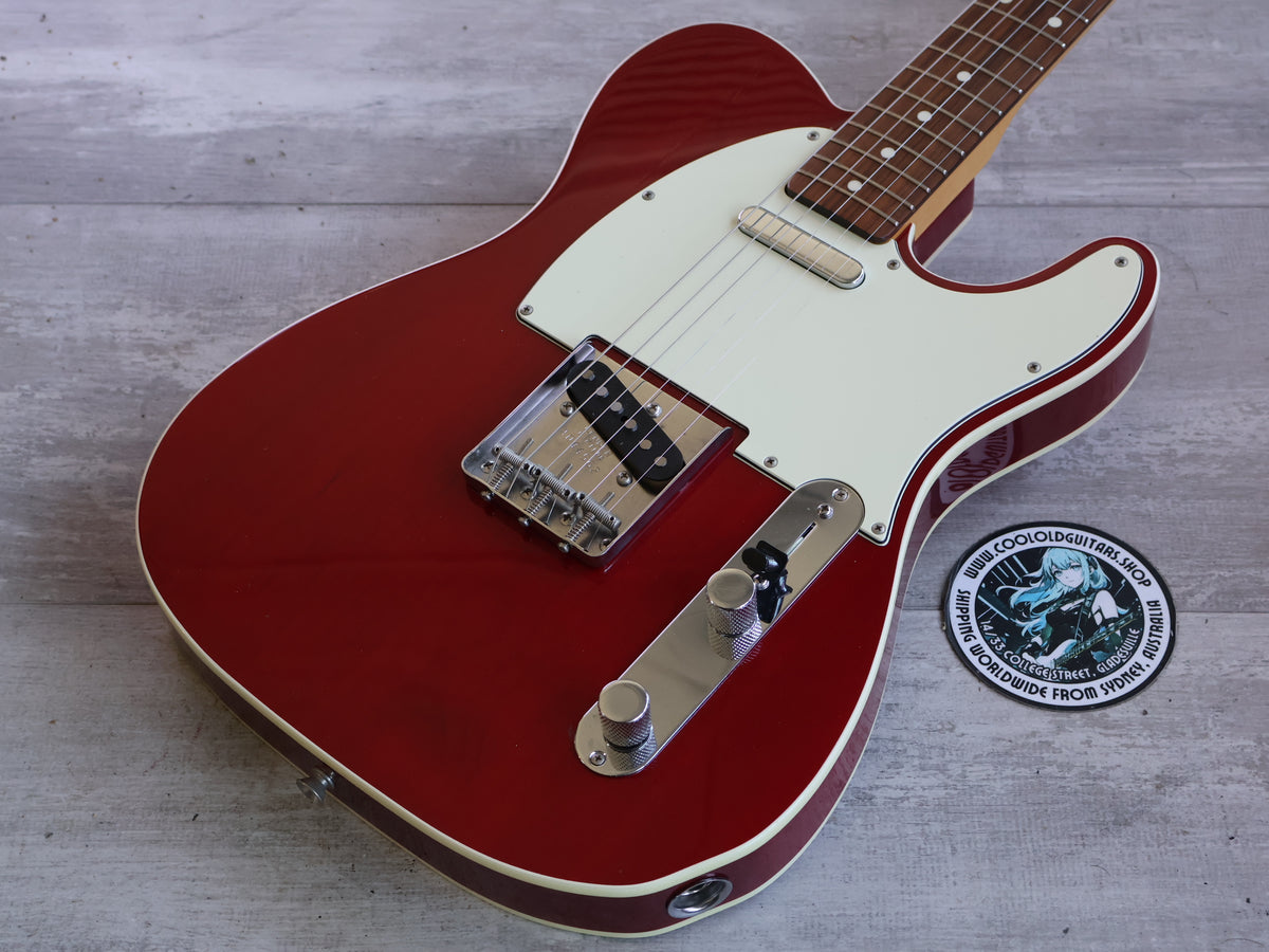 2006 Fender Japan TL62B-TX '62 Reissue Bound Telecaster (Transparent Red)